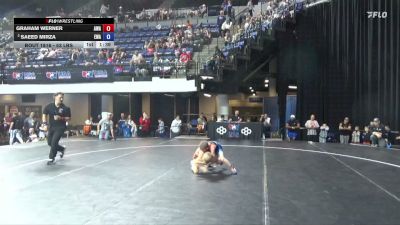 53 lbs 1st Place Match - Graham Werner, Askren Wrestling Academy vs Saeed Mirza, Edina Wrestling Association