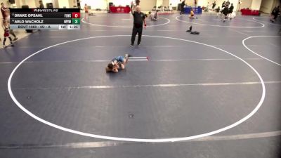 6U - A Cons. Semis - Drake Opsahl, Forest Lake Wrestling Club vs Arlo Wacholz, NRHEG Panther Youth Wrestling Club