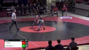 157 lbs Tanner Peake, Davidson vs Ryan Michaels, Edinboro