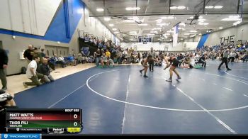 175 lbs Semifinal - Thor Pili, Westlake vs Matt Watts, Charger Wrestling Club