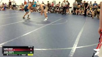 160 lbs Round 2 (8 Team) - Luke Knox, Steller Trained vs Gabe Tosto, Orchard South