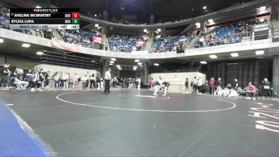 155 lbs Champ. Round 2 - Avelina McMurtry, Unattached vs Sylvia Lupa, Addison (A. Trail)