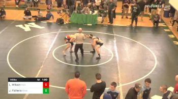 145 lbs Consolation - Luke Wilson, Tollgate vs James Fichera, Mansfield