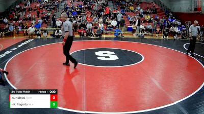 139 lbs 3rd Place Match - Kayden Fogarty, Indian Land vs Adam Haines, Fox Chapel Area Hs