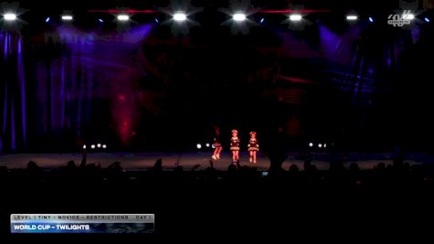World Cup - Twilights [2026 L1 Tiny - Novice - Restrictions Day 1] 2026 Spirit Cheer Grand Nationals