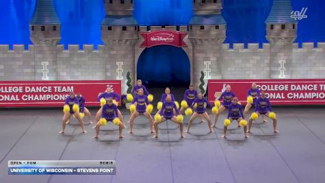 University of Wisconsin - Stevens Point [2026 Open - Pom Semis] 2026 UCA & UDA College Cheerleading and Dance Team National Championship