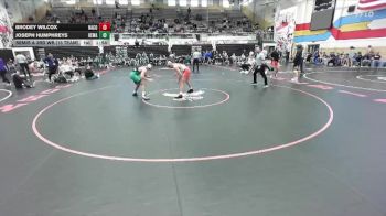 165 lbs Semis & 3rd Wb (16 Team) - Joseph Humphreys, Kelly Walsh vs Brodey Wilcox, Natrona County