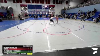 127 lbs Quarterfinal - Bubba Marrujo, Roswell vs Anastacio Martinez, Atrisco Heritage Academy