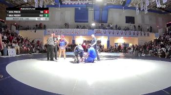 145 lbs 1st Place Match - Ava Price, Thunder Ridge vs Mia Peery, Preston High School
