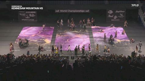 Kennesaw Mountain HS "Kennesaw GA" at 2025 WGI Guard World Championships