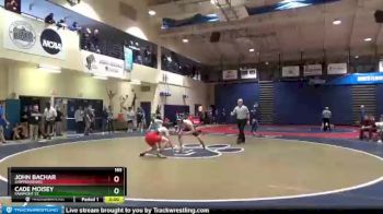 165 lbs Cons. Round 2 - John Bachar, Shippensburg vs Cade Moisey, Fairmont St.