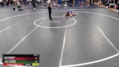 130 lbs Round 2 - Jay Knight, Bellevue East vs Maia Ruben, Lincoln Southeast