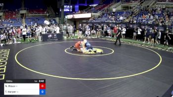 106 lbs Semis - Nathan Rioux, Indiana vs Tyler Harper, Iowa