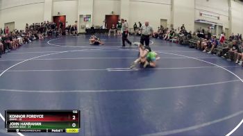 132 lbs Round 3 (6 Team) - Konnor Fordyce, Idaho vs John Hanrahan, Illinois Gold