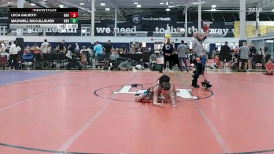 110 lbs Rr Rnd 1 - Luca Galietti, Grit Mat Club - MS vs Maxwell McCullough, Kraken Black - MS