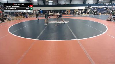 157 lbs Semifinal - Freddy Pimental, Johns Hopkins vs Clay Gainer, Messiah