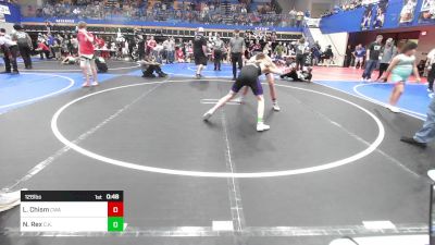 126 lbs Consolation - Liam Chism, Cohesion Wrestling Academy vs Nathan Rex, C.K.W.C.