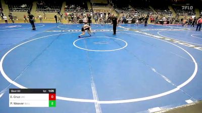 73 lbs Final - Elissa Cruz, Legacy Wrestling Club vs Piper Weaver, BullTrained