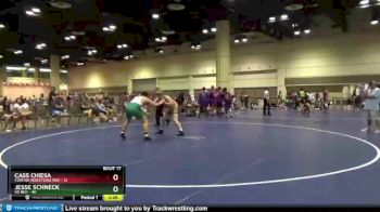 182 lbs Round 4 (10 Team) - Cass Chiesa, Foxfire Wrestling Red vs Jesse Schneck, SD Red