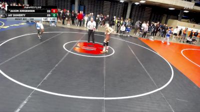 138 lbs Quarterfinal - Jaxon Jorgensen, Unattached vs Jay Doherty, Unattached