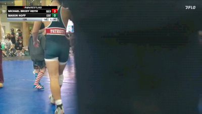 126 lbs Mason Hoff, Bismarck Century vs Michael Brody Keith, Natrona County