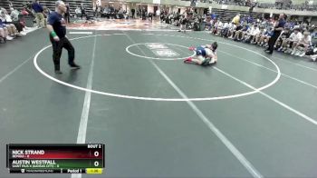 139 lbs Round 1 (4 Team) - Nick Strand, Bemidji vs Austin Westfall, Saint Pius X (Kansas City)