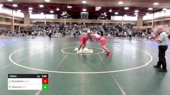 285 lbs Quarterfinal - Jalen Ramadani, Elmwood Park vs Dante Downey, Westwood