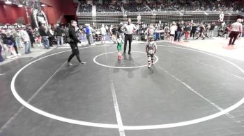 61 lbs 5th Place - Gino Amorosa, Black Fox Wr Ac vs Carter Whipps, Windy City WC