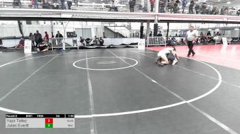 140A lbs Rr Rnd 2 - Yazir Tellez, Sunkist Kids Monster Garage vs Julian Everitt, Mat Assassins Wc