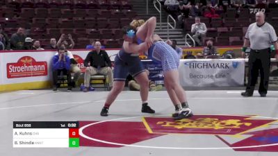 285 lbs Cons Round 3 - Avery Kuhns, Chambersburg vs Bailey Shindle, Kennett