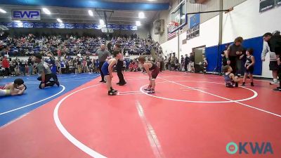 Rr Rnd 1 - Dozer Blakley, Pocola Youth Wrestling vs Corbin Farrier, Black Fox Wrestling Club