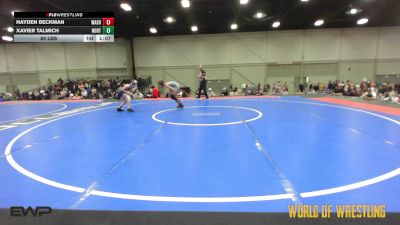 80 lbs Rr Rnd 2 - Hayden Beckman, Washington 14U vs Xavier Talmich, Northern Colorado 14U