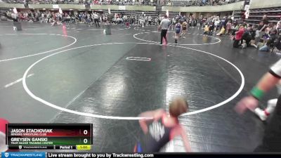 55 lbs Semifinal - Greysen Ganski, Team Nazar Training Center vs Jason Stachoviak, Ringers Wrestling Club