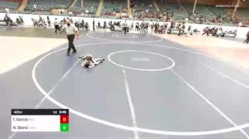 46 lbs Consolation - Tyeson Garcia, South Valley W.C. vs Wyatt Bland, Lockjaw WC