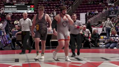 285 lbs Consi 3 - Carson Neely, Port Allegany vs Jack Heckman, Tulpehocken