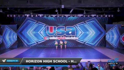 Horizon High School - Horizon Varsity Pom [2022 Varsity - Song/Pom - Advanced] 2022 USA Nationals: Spirit/College/Junior