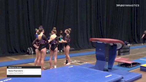 Nola Flanders - Women's Group, Legacy Gymnastics - 2021 Women's Xcel Region 4 Championships