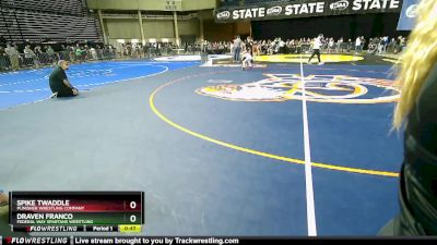 70 lbs 2nd Place Match - Draven Franco, Federal Way Spartans Wrestling vs Spike Twaddle, Punisher Wrestling Company