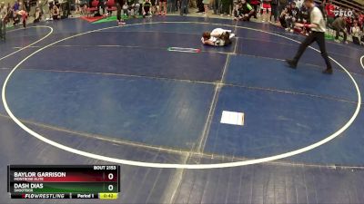 64 lbs Quarterfinal - Dash Dias, Shootbox vs Baylor Garrison, Montrose Elite