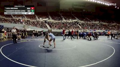 100-D2 Cons. Semi - Laila Beltran, Mica Mountain High School vs Nazareth Moore Lopez, Sabino High School