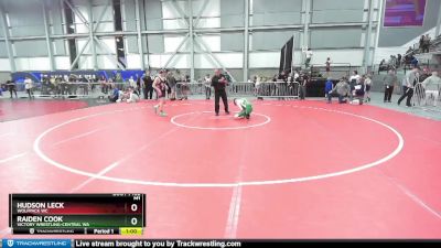 126 lbs Cons. Round 5 - Hudson Leck, Wolfpack WC vs Raiden Cook, Victory Wrestling-Central WA