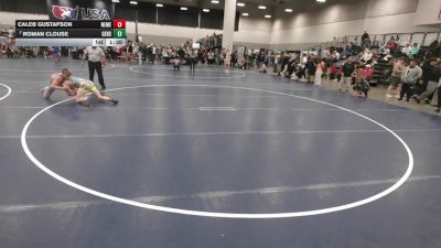 150 lbs Champ. Rd Of 16 - Caleb Gustafson, New Mexico vs Roman Clouse, Gardner Edgerton High School Wrestling