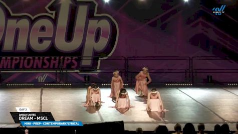 Dance United - Dream - MSCL [2025 Mini - Prep - Contemporary/Lyrical Day 2] 2025 One Up Grand Nationals