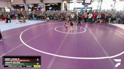 50 lbs Quarterfinal - Annahi Galvan, Lubbock-Cooper High School Wrestling vs Jerry Legge Iii, Fitness Fight Factory Wrestling Club