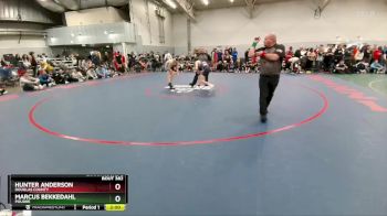 120 lbs Champ. Round 2 - Hunter Anderson, Douglas County vs Marcus Bekkedahl, Poudre