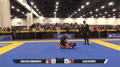 Alexis Gutierrez vs Jonah Luke Kammermayer 2025 World IBJJF Jiu-Jitsu No-Gi Championship