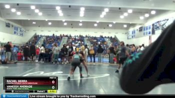 111 lbs Cons. Round 2 - Vanessa Andrade, Buena Park High School vs Rachel Sierra, Canyon Springs Youth Wrestling