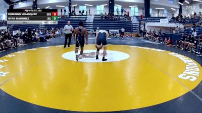 144 lbs Semis & 3rd Wb (16 Team) - Ryan Martinez, Luella vs Domingo Velasquez, Gilmer County