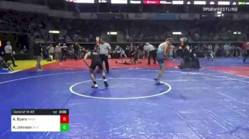 115 lbs Consi Of 16 #2 - Avery Byars, Marshfield Youth Wrestling vs Ayedin Johnson, DC Gold