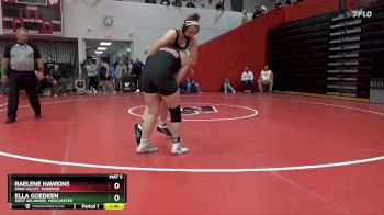 170 lbs Cons. Round 3 - Raelene Hawkins, Iowa Valley, Marengo vs Ella Goedken, West Delaware, Manchester